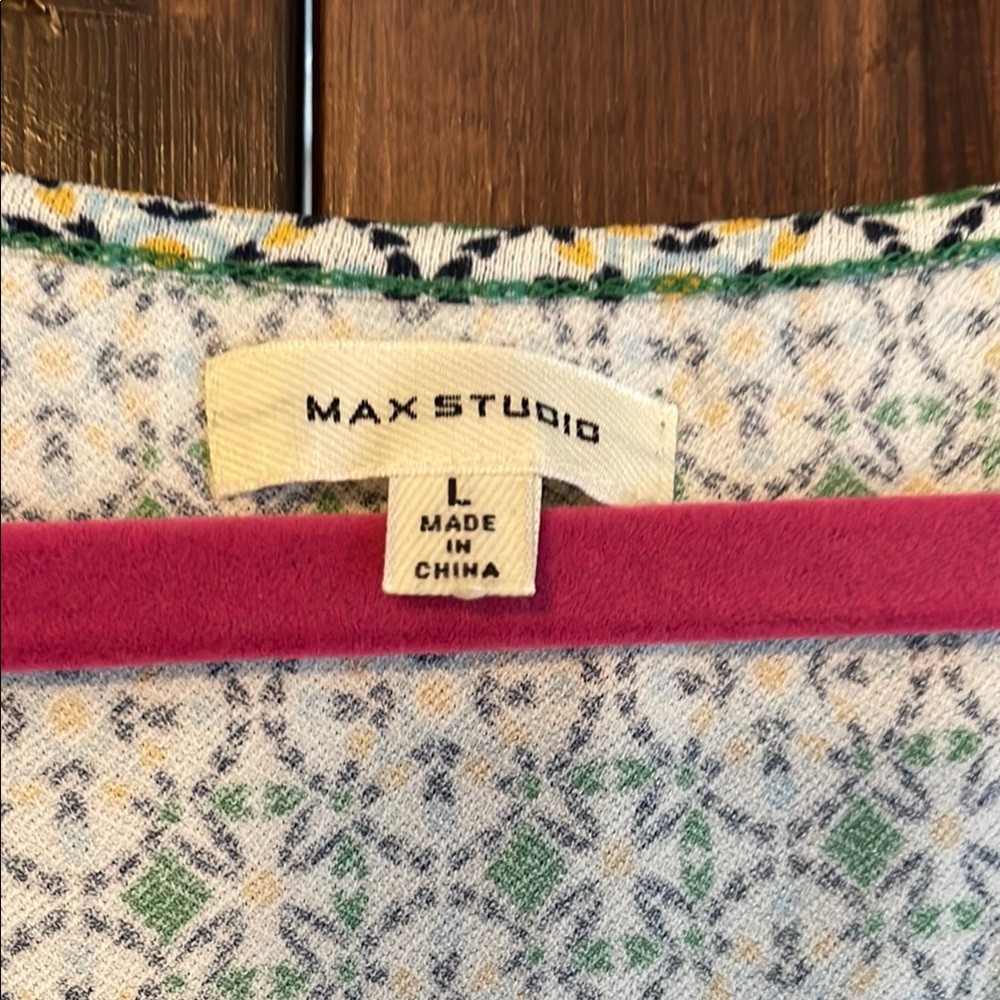 Max Studio Multicolor Patterned Fabric - Picture 2 of 4